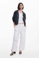 Convertible broek bloemen Tyler McGillivary - WHITE - L Convertible broek bloemen Tyler McGillivary - WHITE - L