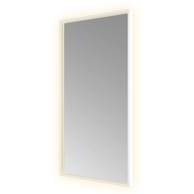 Spiegel Hotbath &MORE 80x50 cm LED-Verlichting Spiegelverwarming Rechthoek Mat Wit