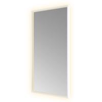 Spiegel Hotbath &MORE 80x50 cm LED-Verlichting Spiegelverwarming Rechthoek Mat Wit