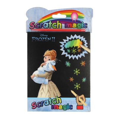Boek Specials Nederland BV walt magic scratch blok frozen