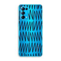 Marrakech Zigzag: Oppo Find X3 Lite Transparant Hoesje