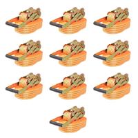 Spanbanden 2 ton 8mx50mm oranje 10 st