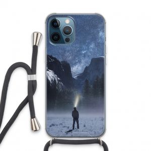 Wanderlust: iPhone 13 Pro Max Transparant Hoesje met koord