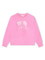 Michael Kors Kids sweat en coton à imprimé graphique - Rose - thumbnail