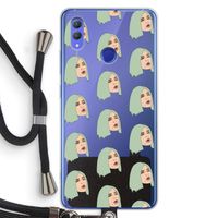 King Kylie: Honor Note 10 Transparant Hoesje met koord King Kylie: Honor Note 10 Transparant Hoesje met koord