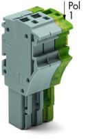 WAGO 2022-111/000-036 Connector, female Grijs, Groen, Geel 25 stuk(s)