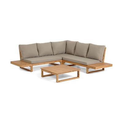 Kave Home Flaviina loungeset accaciahout