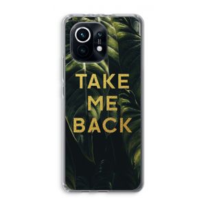Take me back: Xiaomi Mi 11 Transparant Hoesje