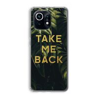 Take me back: Xiaomi Mi 11 Transparant Hoesje