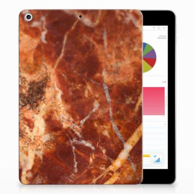 Apple iPad 9.7 2018 | 2017 Tablet Back Cover Marmer Bruin Apple iPad 9.7 2018 | 2017 Tablet Back Cover Marmer Bruin