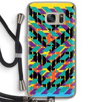 Skew Bee 1: Samsung Galaxy S7 Transparant Hoesje met koord