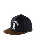 A BATHING APE® casquette à logo brodé - Bleu