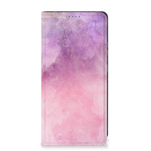 Bookcase Samsung Galaxy Xcover 7 Pink Purple Paint