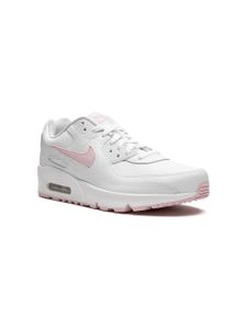 Nike Kids baskets Air Max 90 en cuir - Blanc