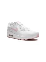 Nike Kids baskets Air Max 90 en cuir - Blanc