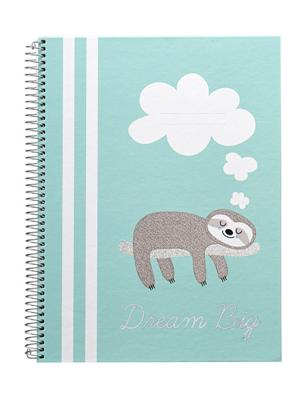 Kangaro K-89288 Spiraalblok Dream-Big A4 Lijn HC, 90gr/80 Vel 2-motieven