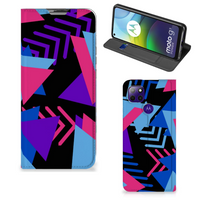 Motorola Moto G9 Power Stand Case Funky Triangle - thumbnail