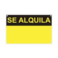 Bord Normaluz Se alquila PVC 45 x 70 cm