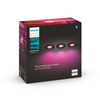 Philips Hue White and Color ambiance 3-pack Xamento inbouwspot - thumbnail