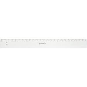 Quantore liniaal 30 cm transparant