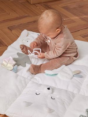 Zacht speelkleed CROQUE LA VIE wit