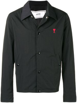 AMI Paris blouson Ami de Coeur à pressions - Noir