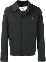 AMI Paris blouson Ami de Coeur à pressions - Noir