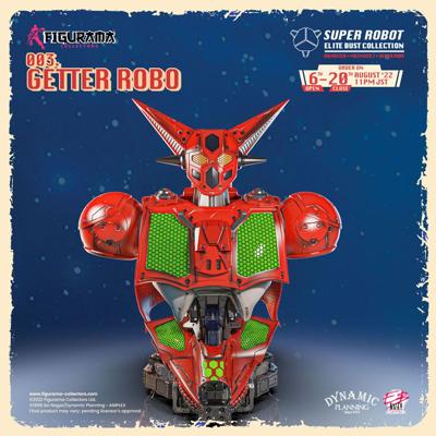 Getter Robo Super Robot Elite Bust 1/3 Getter Robo 26 cm Getter Robo Super Robot Elite Bust 1/3 Getter Robo 26 cm