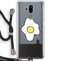 Spiegelei: LG G7 Thinq Transparant Hoesje met koord