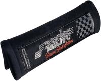 Simoni Racing Set Protector Schouderkussens - Zwart Velours SRCC2NV