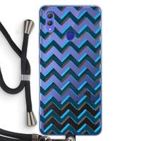 Onderbroken lijn: Honor Note 10 Transparant Hoesje met koord