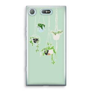 Hang In There: Sony Xperia XZ1 Compact Transparant Hoesje
