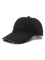 Moschino casquette en coton - Noir