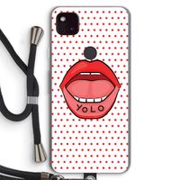 Yolo Denise: Pixel 4a 5G Transparant Hoesje met koord