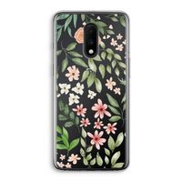 Botanical sweet flower heaven: OnePlus 7 Transparant Hoesje