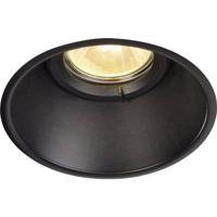 SLV 113160 Horn-O Inbouwlamp LED GU10 50 W Zwart (mat) - thumbnail