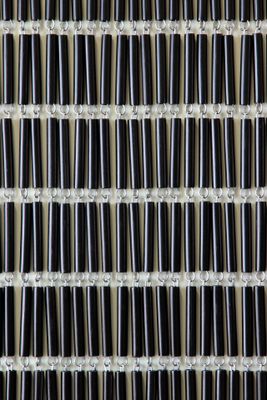 Sunarts kant en klaar vliegengordijn 100 x 232 Recht zwart model 086