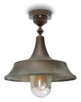 Moretti Luce Landelijke hanglamp Atelier - verouderd messing 3126.T.AR