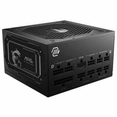 Voedingsbron MSI 306-7ZP8D11-CE0 850 W 80 Plus Gold Voedingsbron MSI 306-7ZP8D11-CE0 850 W 80 Plus Gold