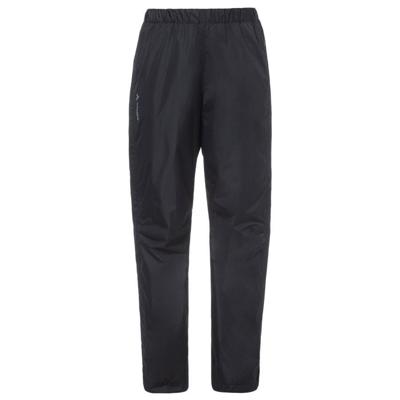 Vaude Women&apos;s Fluid Full Zip Pants Regenbroek Dames black 44
