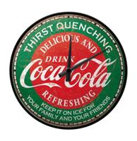 Klok Coca-Cola - Thirst Quenching Green Klok Coca-Cola - Thirst Quenching Green