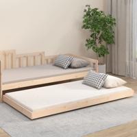 Bedframe zonder matras massief grenenhout 90x200 cm