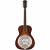 Fender PR-180E Resonator Aged Cognac Burst WN elektrisch-akoestische resonatorgitaar met koffer