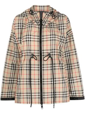 Burberry veste à carreaux - Tons neutres