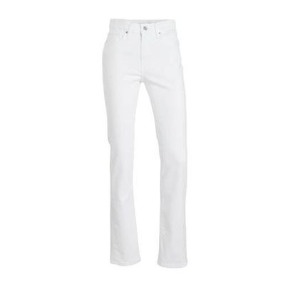 Levi's 724 high waist straight fit jeans western white Levi's 724 high waist straight fit jeans western white