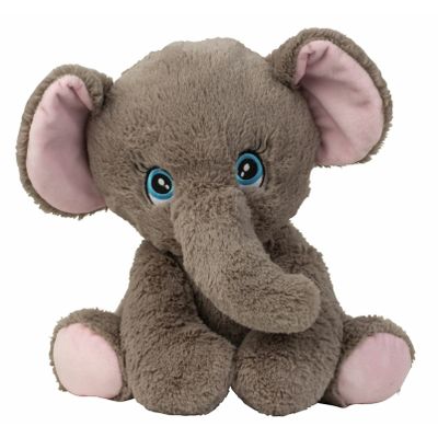 Olifant knuffel van zachte pluche - speelgoed dieren - 31 cm
