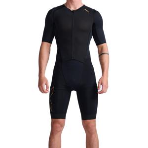 2XU Light speed trisuit korte mouw zwart heren M