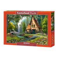 Selecta Castorland legpuzzel toadstool cottage, 2000st.