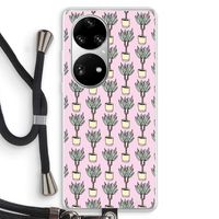 Boompje: Huawei P50 Pro Transparant Hoesje met koord
