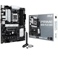 ASUS prime b650-plus wifi socket am5 moederbord (zwart/zilver, raid, 2.5gb-lan, wi-fi 6e, bt 5.3, sound, atx)